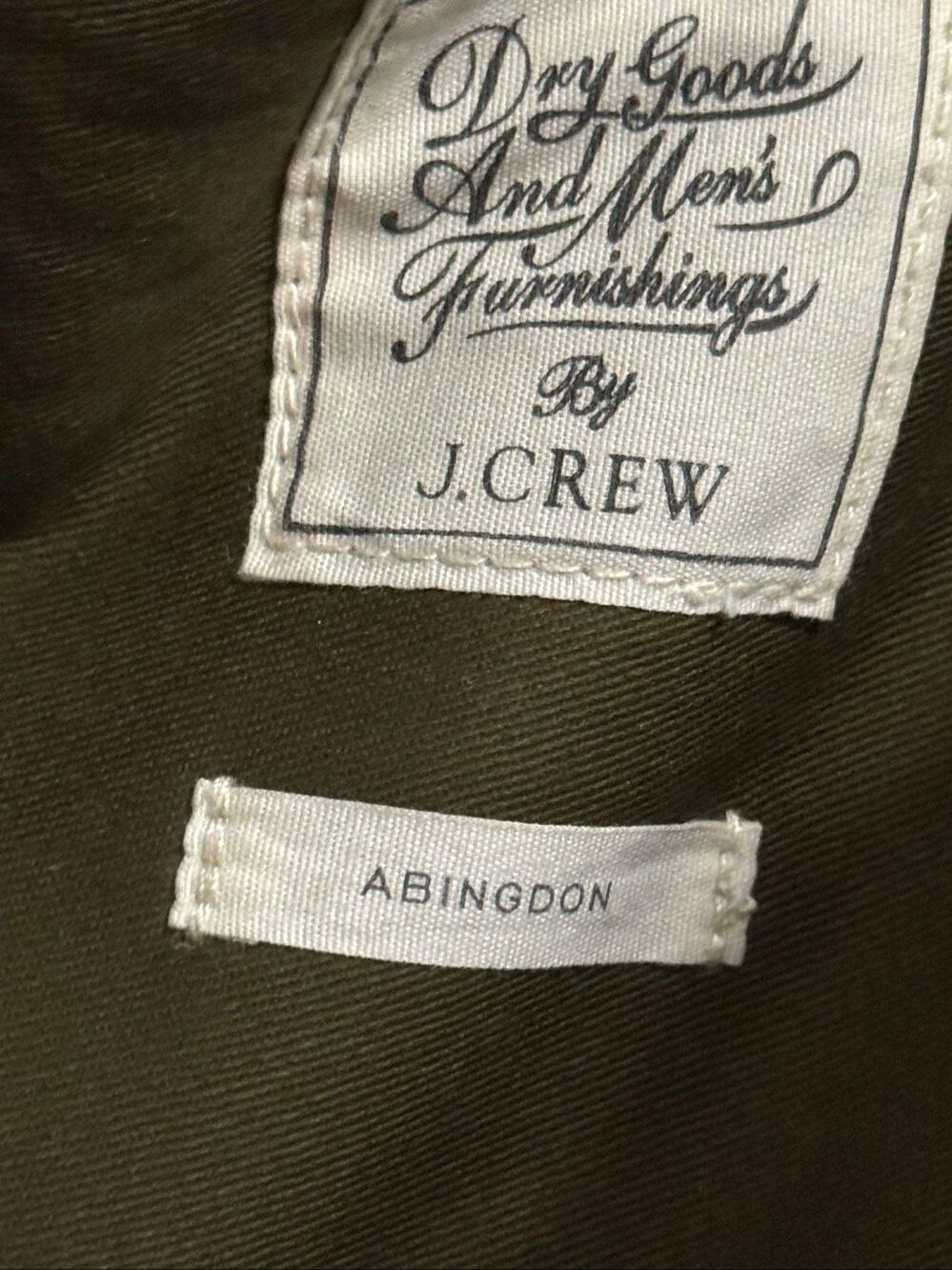 J. CREW MENS ABINGDON BRIEFCASE MESSENGER LAPTOP BAG BROWN KHAKI LEATHER WAXED - Picture 6 of 6